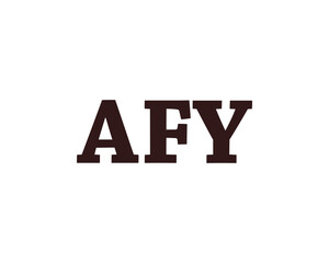 AFY LOGO DESIGN VECTOR TEMPLATE