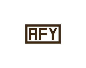 AFY LOGO DESIGN VECTOR TEMPLATE