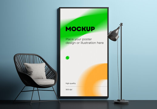 Poster Mockup Generated with AI