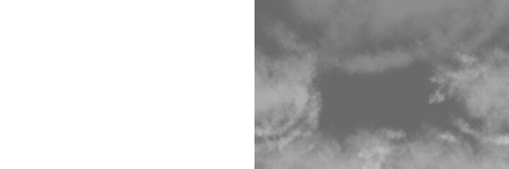 White color fog png. Fog isolated on transparent background. Fog cloud smoke effect. Realistic fog cloud smoke mist texture. 