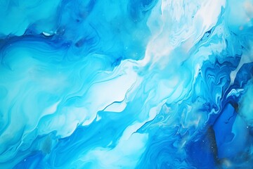 Fluid Blue Abstract Background with Texture for Wallpaper, Design, and Creative Projects