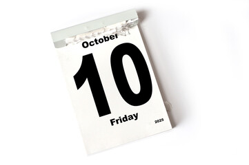 10 . October 2025