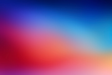 Abstract blurred orange, blue and red waves pattern wallpapers, in the style of organic and flowing forms, concept of minimalism, shadows, dark background
