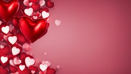 valentine background with hearts valentine day background with hearts
