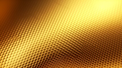 Clean gold metal texture background illustration.Generative AI