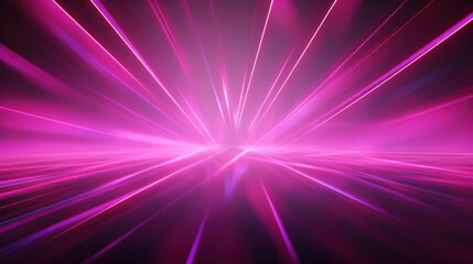 abstract glowing neon pink lines, digital background  