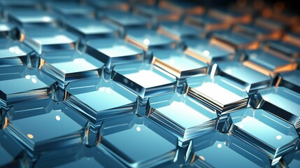 Fototapeta premium design texture futuristic background illustration technology fi, sleek minimal, vibrant geometric design texture futuristic background