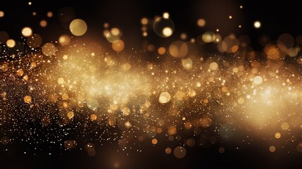 Fototapeta premium outer space. Abstract illustration with many lights on black background. Shining star. Decoration for holiday design.