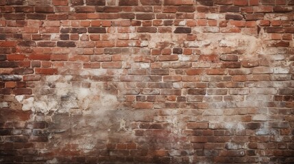 the rugged charm of a bricks background against a spotless canvas, presenting a visually engaging scene with each brick as a distinct element.