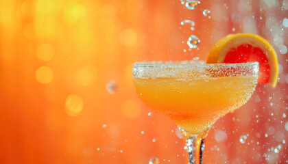 Delicious Margarita, National Margarita Day celebration, February, drinks concept, generative ai
