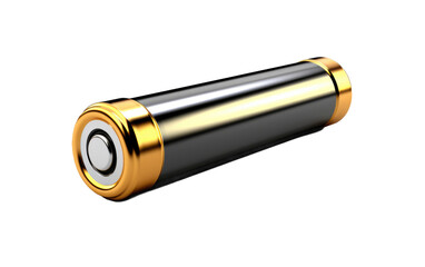 Battery AA isolated on transparent background.
