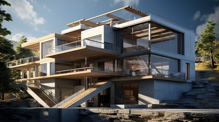 house construction building process,