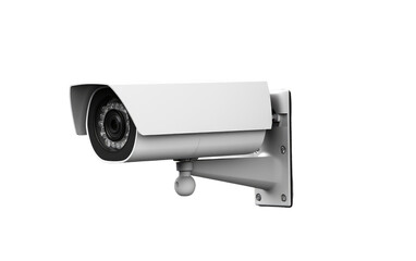 3D image of Security Camera isolated on transparent background.