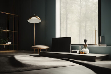 Modern living room, Living room interior