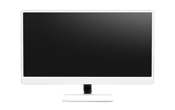 Computer Monitor, 3D image of Computer Monitor isolated on transparent background.