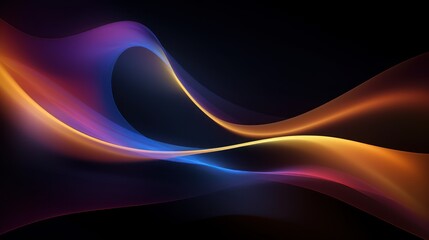 Naklejka premium Abstract 3d rendering of twisted lines. Modern background design, illustration of a futuristic shape. High quality illustration