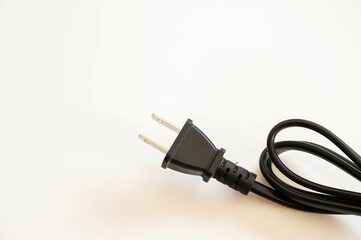 黒いコンセントプラグ