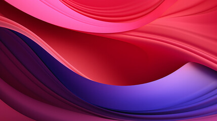 Fototapeta premium Wave abstract liquid background. Fabric background. Gradient background. Ai 
