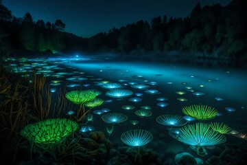 bioluminescent phenomena in your landscape