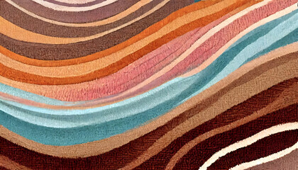 wellen, bunt, streifen, retro, muster, textil, textur, hintergrund, boho, bohemian, fasern, wolle, copy space, indie, style