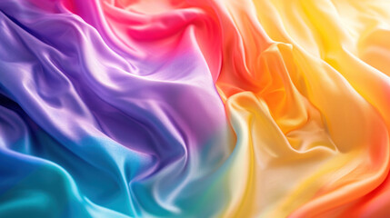 Obraz premium Abstract Rainbow Colorful Layered Background