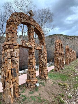 Chimayo Arch, Santuario de Chimayo, New Mexico
