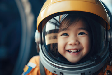 astronaut person concept