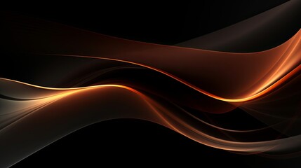 Obraz premium Layered texture of dark colors 3D layers. Cover layout design template. Abstract realistic decoration textured with cardboard wavy layers. Black abstract background.