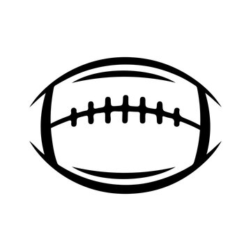 recommend clip art: Football clip art design on plain white transparent isolated background for card, shirt, hoodie, sweatshirt, apparel, card, tag, mug, icon, poster or badge
