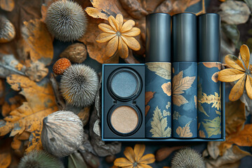 Makeup box inspired by nature