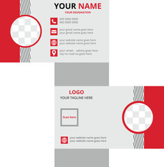 Modern Business Card  Luxury business card design template Double-sided creative business card template  Creative and Clean Business Card  