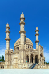 Fototapeta na wymiar Heydar Mosque, Baku, Azerbaijan
