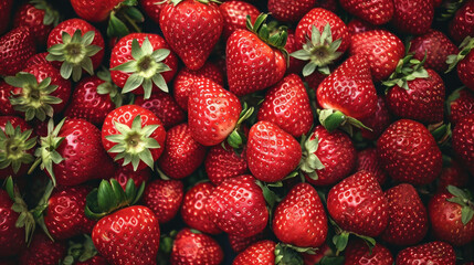 background of strawberries 