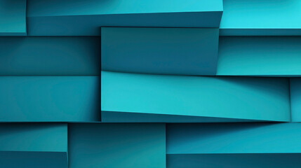 Abstract texture blue turquoise background with 3d gradient geometric shapes for website, business,...