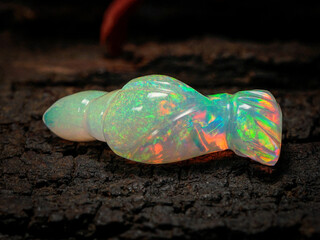 Natural Ethiopian Opal Loose Gemstone	