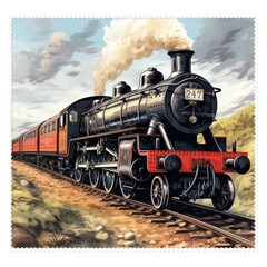 Fototapeta premium old locomotive