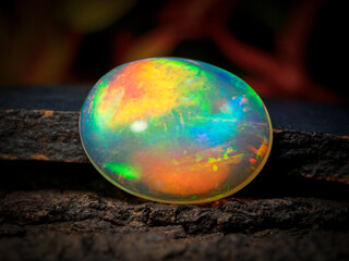 Natural Ethiopian Opal Loose Gemstone	