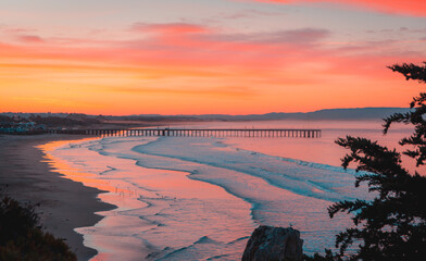 Pismo Beach California Sunrise