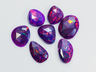 Fototapeta premium Natural Ethiopian Opal Loose Gemstone 