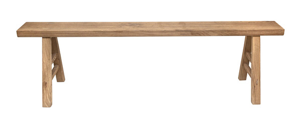 Wooden bench isolated © Kornienko Alexandr
