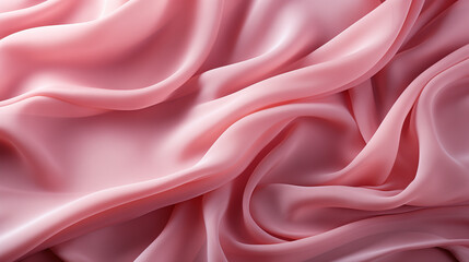 Pink satin fabric, pink silk background