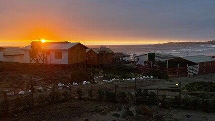 cabañas en playa rodillo caldera chile