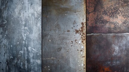 Old grunge rusty texture steel metal wallpaper background