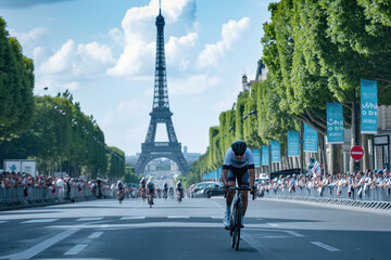 Road cycling in the Olympics summer games in Paris