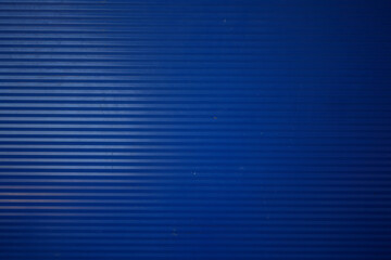 Dark Blue metal wall