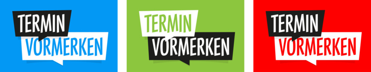 Termin vormerken
