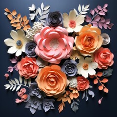 paper flowers, posted on reddit