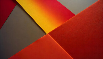 red and yellow geometrical shapes background