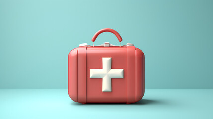 Simple Minimal First aid created with Generative Ai