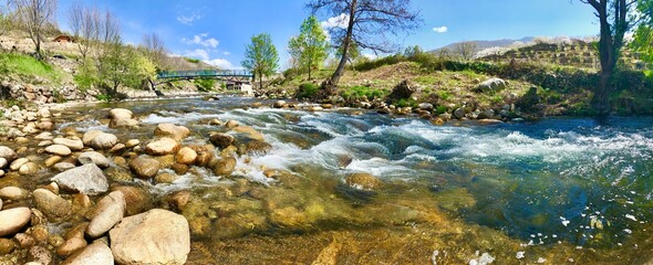 The wonderfull Jerte Valley, Spain, Europe